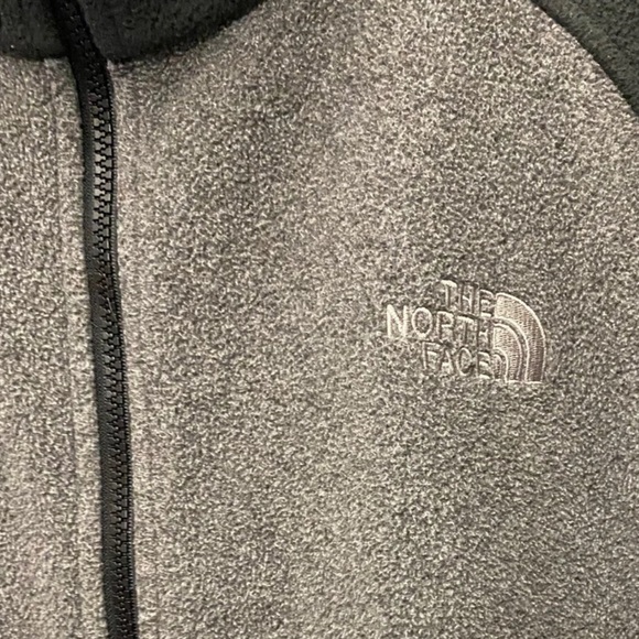 The North Face Full Zip Fleece Porfomance Jacket Gray Black Men’s Large - Picture 2 of 5